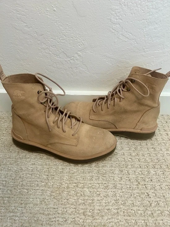 Sorel Hi-Line Combat Suede Leather Boot - Picture 4 of 6